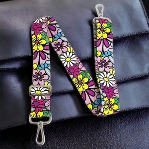 NWOT Wide replacement adjustable shoulder strap- Floral